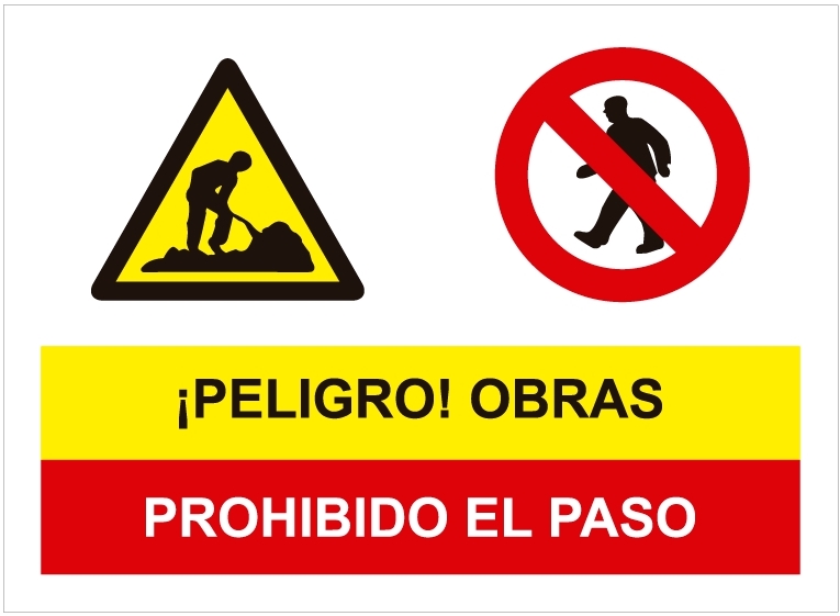 Epi Balear S L Peligro Obras Prohibido El Paso Scr 1135