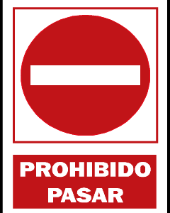 Prohibido el paso. PR18A3