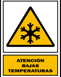 Atención baja temperatura.AD17A3