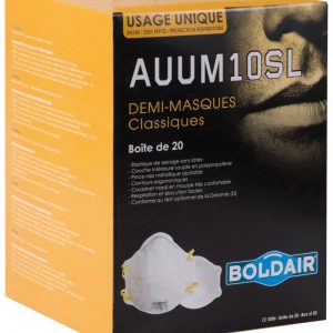 Mascarilla filtrante contra partículas.AUUM10SL