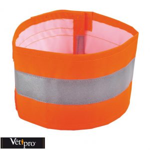 Brazalete alta visibilidad cierre velcro.BRASSO