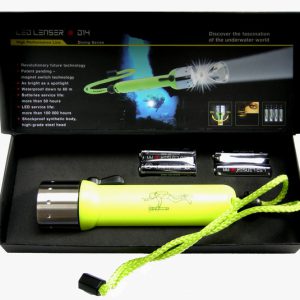 Linterna LED LENSER D14 Submarinismo 150 lumens.7629M