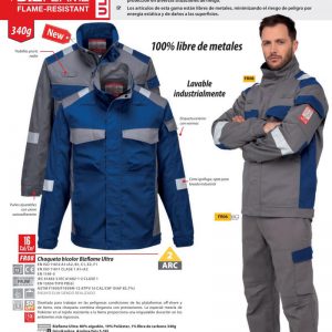 Chaqueta Portwest BizFlame Ultra® multi-riesgo.FR08