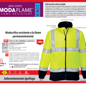 Chaqueta polar A.V.Multi-Norm® multi-riesgo.FR31