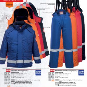 Peto invierno BizFlame®Plus ignífugo-antiestático.FR58