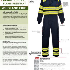 Buzo protección contra incendios Portwest Wildland Fire®.FR98