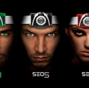 Frontal LED LENSER SEO 3 IPX6.6103