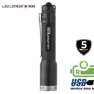 Linterna LED LENSER M3R recargable 200 lúmenes.8303R