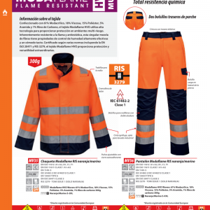 Pantalón Portwest Modaflame RIS®.MV36