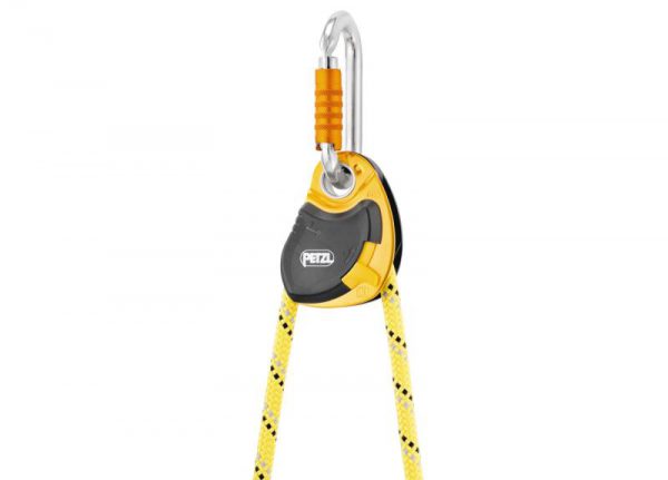 Polea Petzl® PRO imperdible alto redimiento.P46