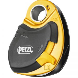 Polea Petzl® PRO imperdible alto redimiento.P46