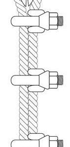 Clip de rosca (acero inox.).PC930