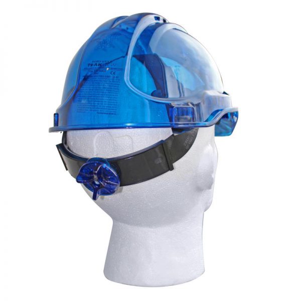 Casco de protección Portwest Peak View Plus® ventilado ruleta.PV60