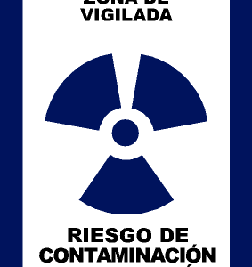 Zona vigilada contaminación y radiación. RAD12