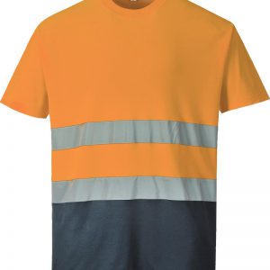 Camiseta bicolor alta visibilidad Cutton Comfort®.S173