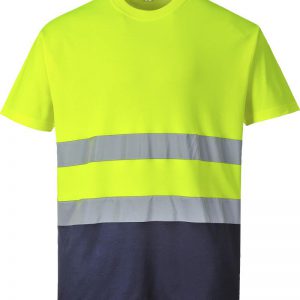 Camiseta bicolor alta visibilidad Cutton Comfort®.S173