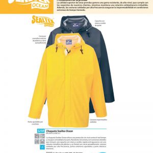 Chaqueta chubasquero Portwest Sealtex Ocean®.S250