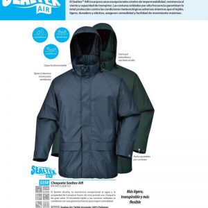 Chaqueta chubasquero Portwest Sealtex Air®.S350