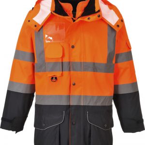 Parka alta visibilidad traffic bicolor 7X1.S426