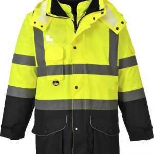 Parka alta visibilidad traffic bicolor 7X1.S426