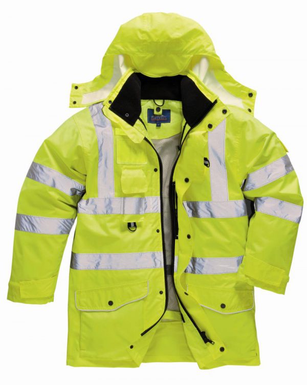 Parka alta visibilidad Traffic® desmontable.S427