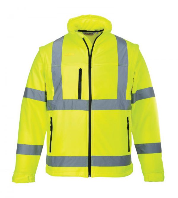 Chaqueta alta visibilidad Softshell.S424