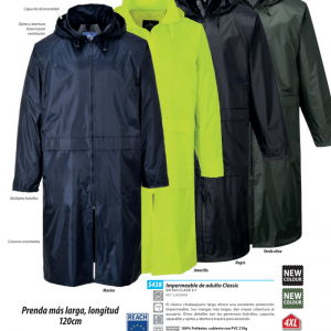 Impermeable Portwest® Classic largo.S438