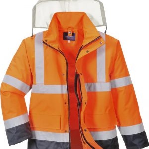 Parka alta visibilidad traffic bicolor 4×1.S471