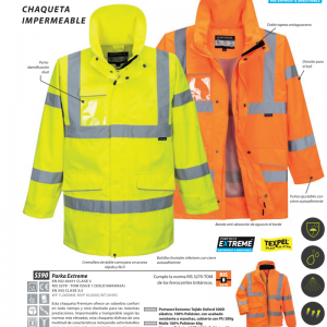 Parka Portwest Extreme® alta visibilidad.S590