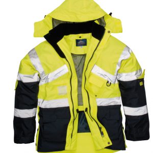 Parka alta visibilidad triple uso ultra transpirable.S760