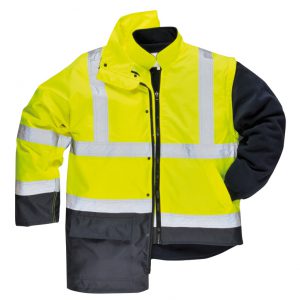 Parka alta visibilidad Traffic® desmontable.S427