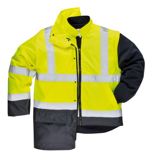 Parka alta visibilidad Traffic® desmontable.S427