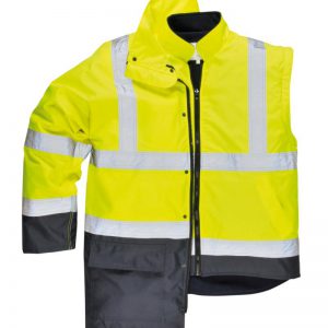 Parka alta visibilidad Traffic® desmontable.S427