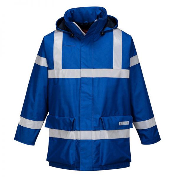 Chaqueta Portwest Bizflame Rain® ignífuga-antiestática.S785