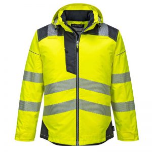 Chaqueta de lluvia Portwest Visión® alta visibilidad.T400