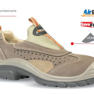 Zapato de seguridad tipo mocasín S1P-SRC Fit.UA50026