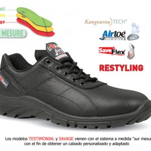 Zapato de seguridad S3-SRC Testimonial.UK20164