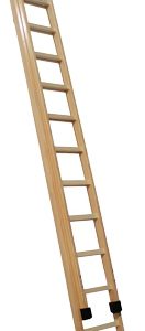 Escalera de madera extensible manual.T7&